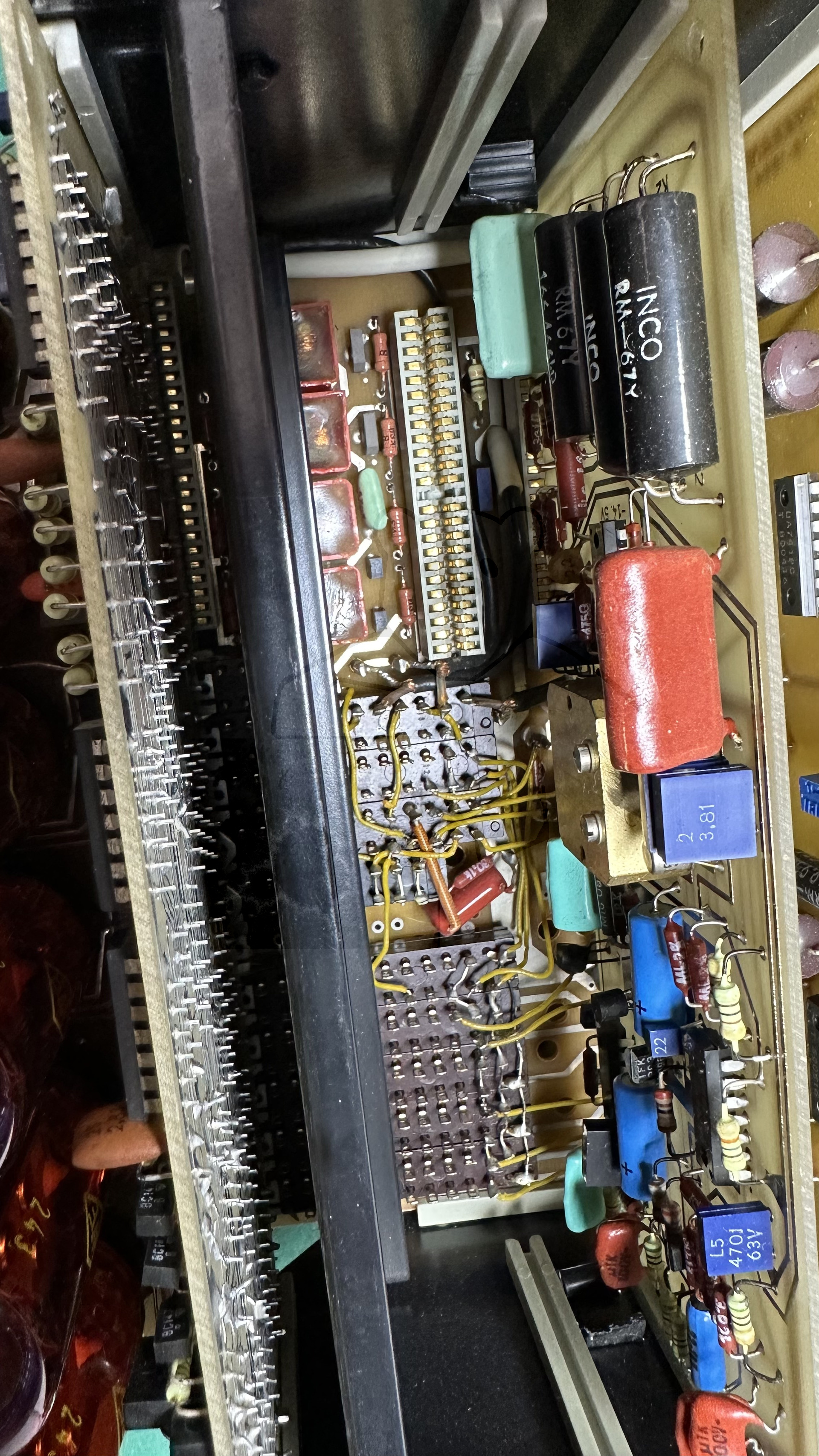 Schacht einer Entnommenen Platine